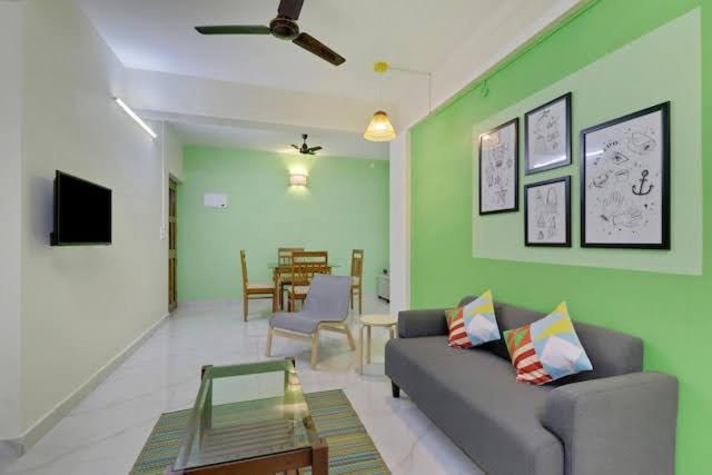 Luxury 2Bhk Apartment Near Calangute Baga Beach With Pool Zewnętrze zdjęcie