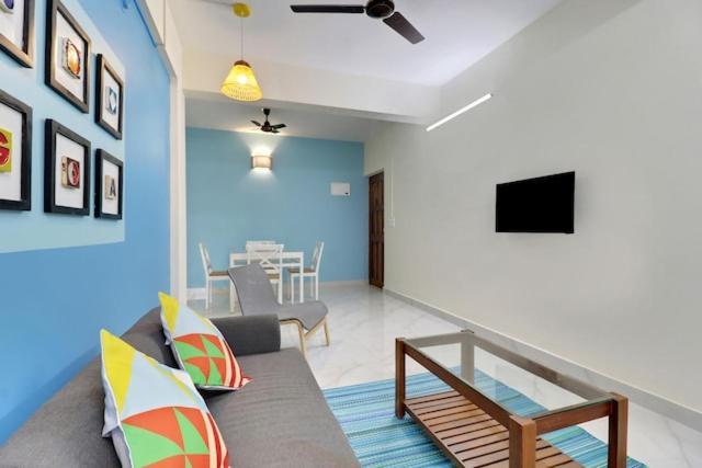 Luxury 2Bhk Apartment Near Calangute Baga Beach With Pool Zewnętrze zdjęcie