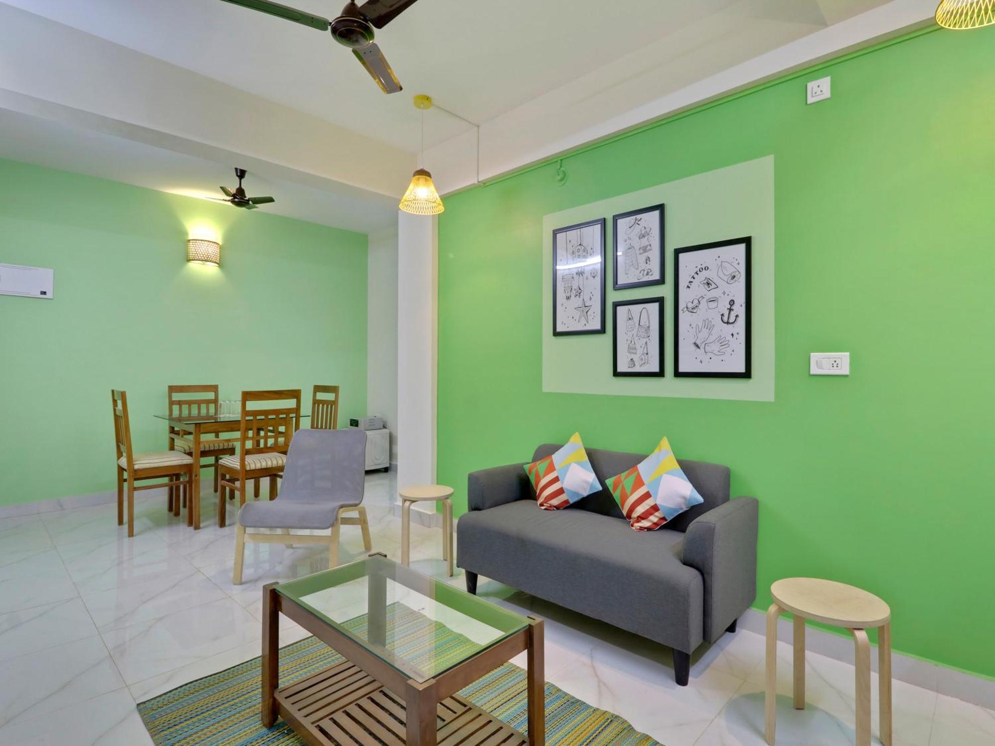 Luxury 2Bhk Apartment Near Calangute Baga Beach With Pool Zewnętrze zdjęcie